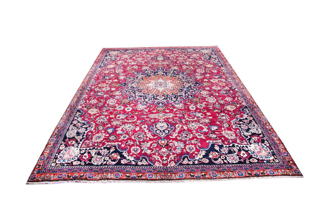 Traditional Vintage Handmade Rug 330X206 CM The Rugs Outlet 