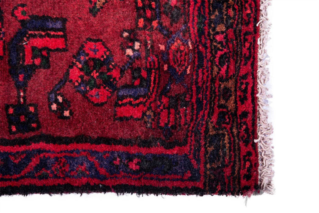 Traditional Vintage Handmade Rug 216X73 CM The Rugs Outlet 