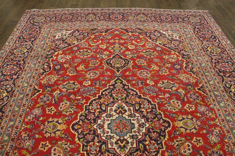 Traditional Vintage Handmade Rug 247x340cm The Rugs Outlet 