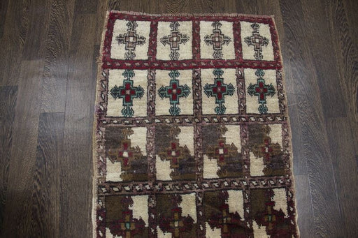 Traditional Vintage Handmade Rug 150X73 CM The Rugs Outlet 