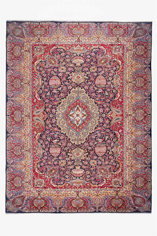 Traditional Vintage Handmade Rug 390X300 CM The Rugs Outlet 