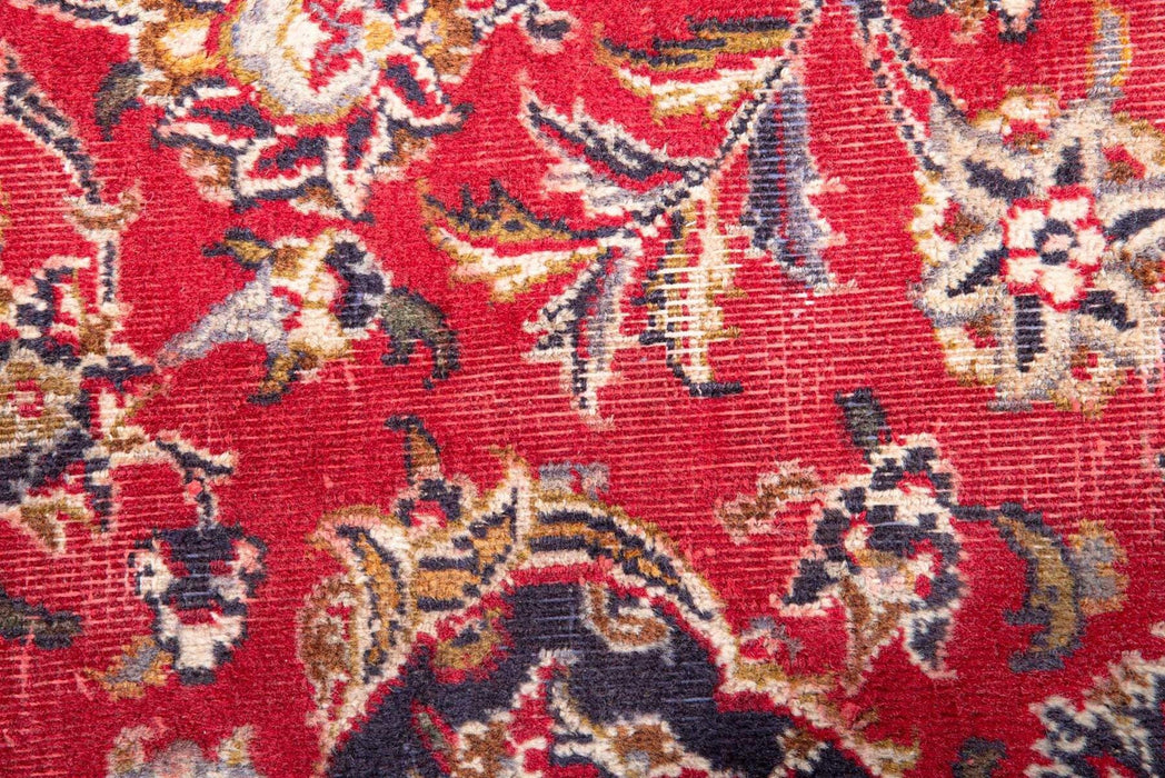 Traditional Vintage Handmade Rug 373X288 CM The Rugs Outlet 