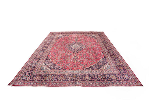 Traditional Vintage Handmade Rug 377X290 CM The Rugs Outlet 