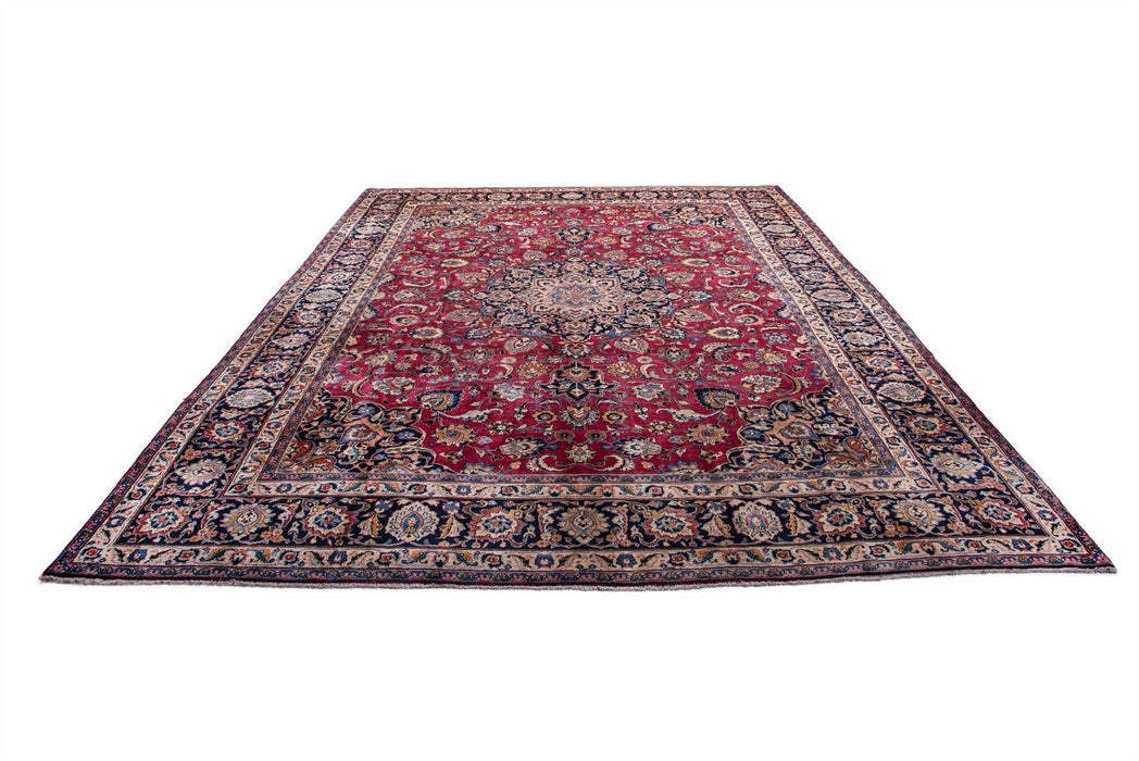 Traditional Vintage Handmade Rug 322X300 CM The Rugs Outlet 