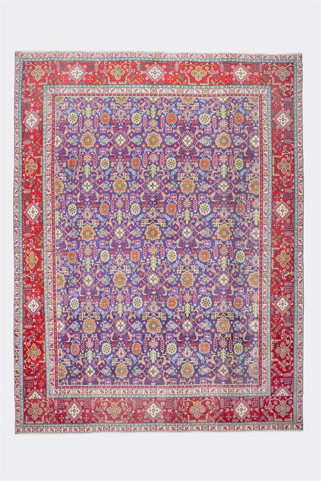 Traditional Vintage Handmade Rug 357X286 CM The Rugs Outlet 