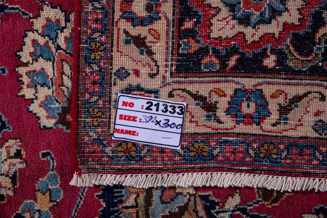 Traditional Vintage Handmade Rug 322X300 CM The Rugs Outlet 