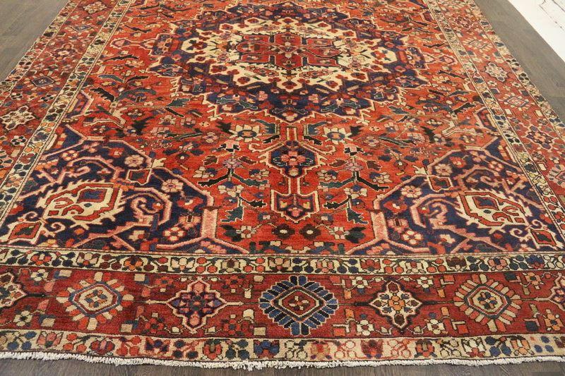 Traditional Vintage Handmade Rug 304x388cm The Rugs Outlet 