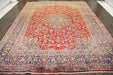 Traditional Vintage Handmade Rug 272x395cm The Rugs Outlet 