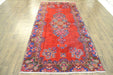 Traditional Vintage Handmade Rug 140x298cm The Rugs Outlet 