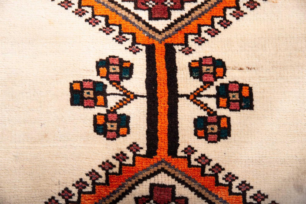 Traditional Vintage Handmade Rug 247X117 CM The Rugs Outlet 