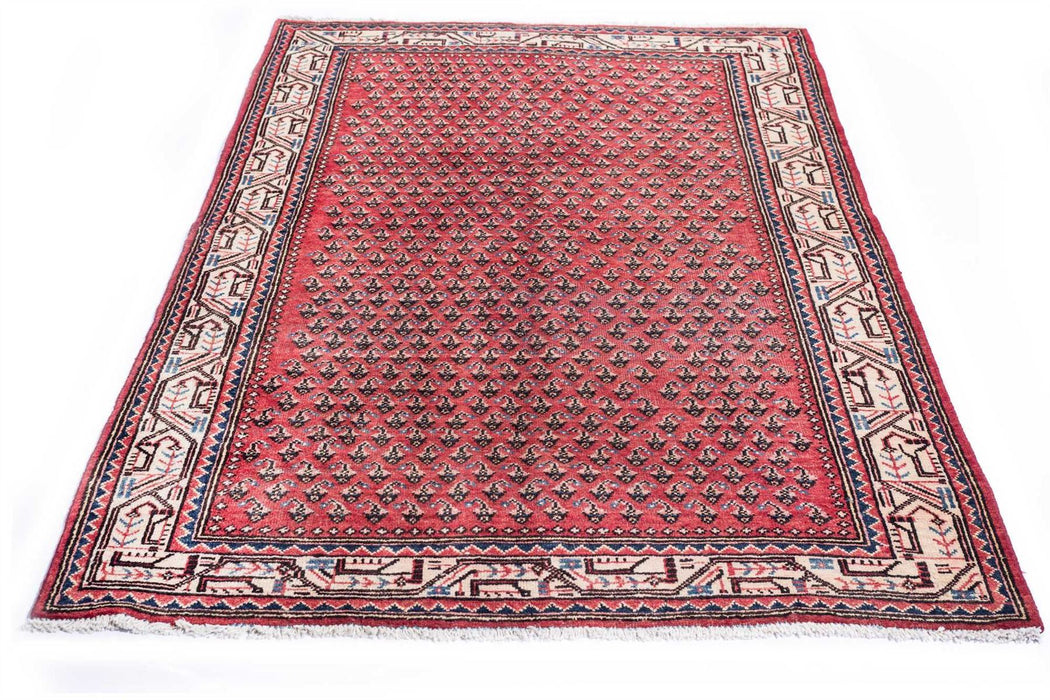 Traditional Vintage Handmade Rug 217X130 CM The Rugs Outlet 