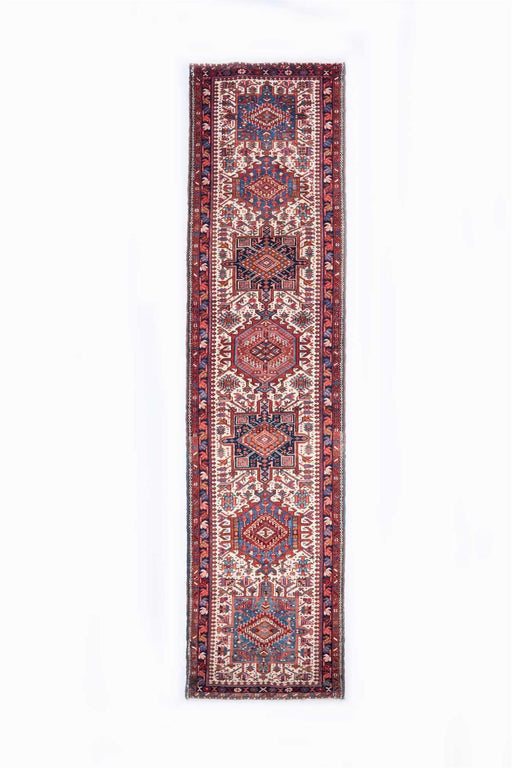 Traditional Vintage Handmade Rug 360X90 CM The Rugs Outlet 