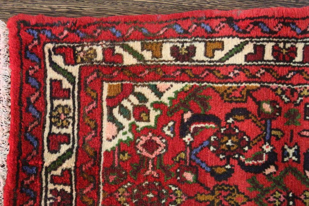 Traditional Vintage Handmade Rug 90x175cm The Rugs Outlet 