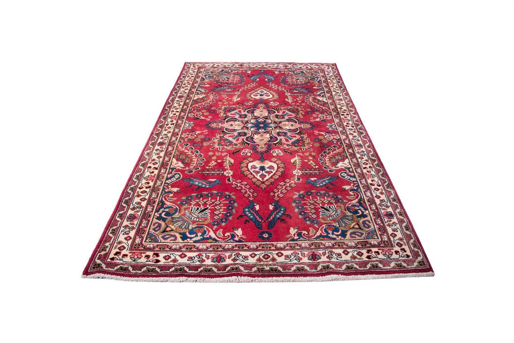 Traditional Vintage Handmade Rug 234X136 CM The Rugs Outlet 