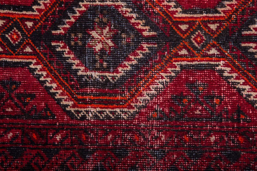 Traditional Vintage Handmade Rug 255X52 CM The Rugs Outlet 