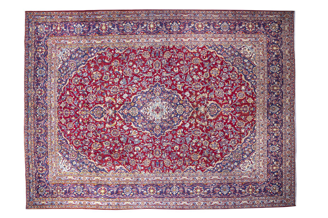 Traditional Vintage Handmade Rug 284 X 387 cm The Rugs Outlet 