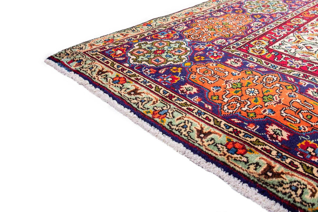 Traditional Vintage Handmade Rug 398X292 CM The Rugs Outlet 