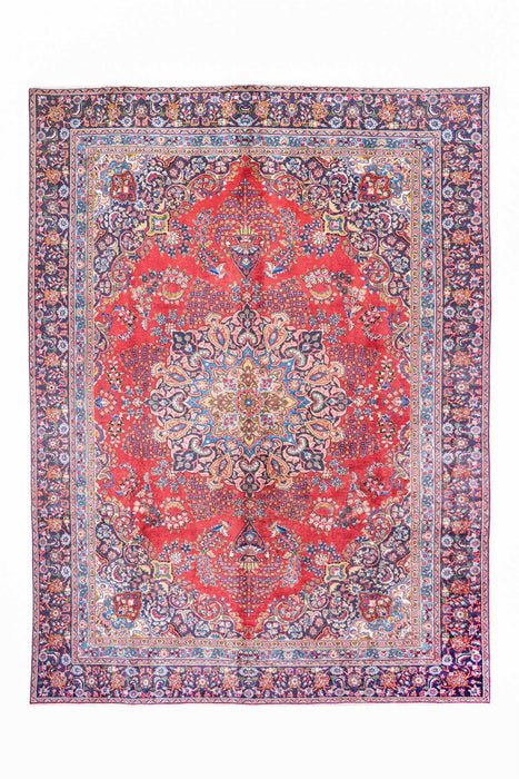 Traditional Vintage Handmade Rug 365X267 CM The Rugs Outlet 