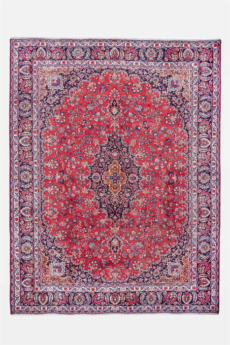 Traditional Vintage Handmade Rug 388X291 CM The Rugs Outlet 