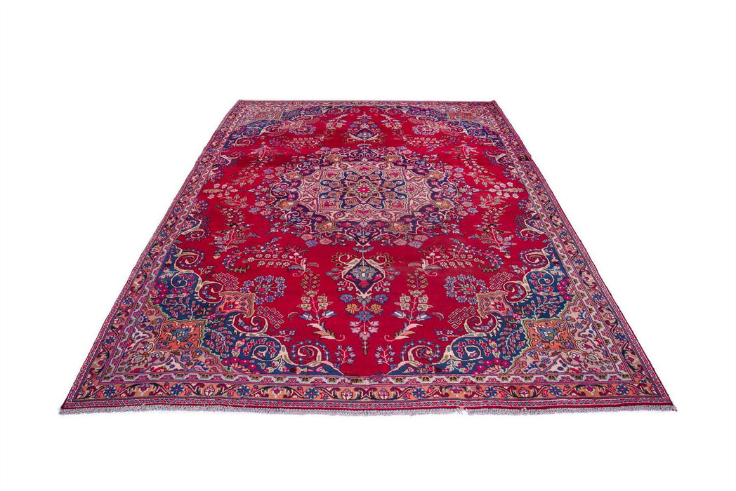 Traditional Vintage Handmade Rug 318X230 CM The Rugs Outlet 