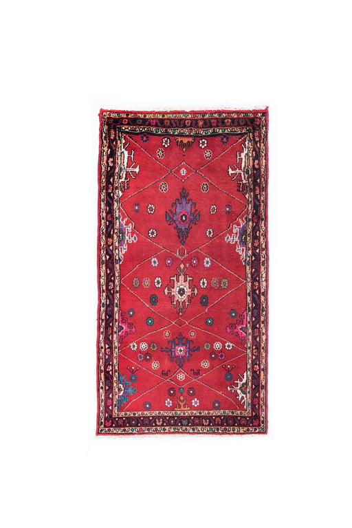 Traditional Vintage Handmade Rug 185X95 CM The Rugs Outlet 