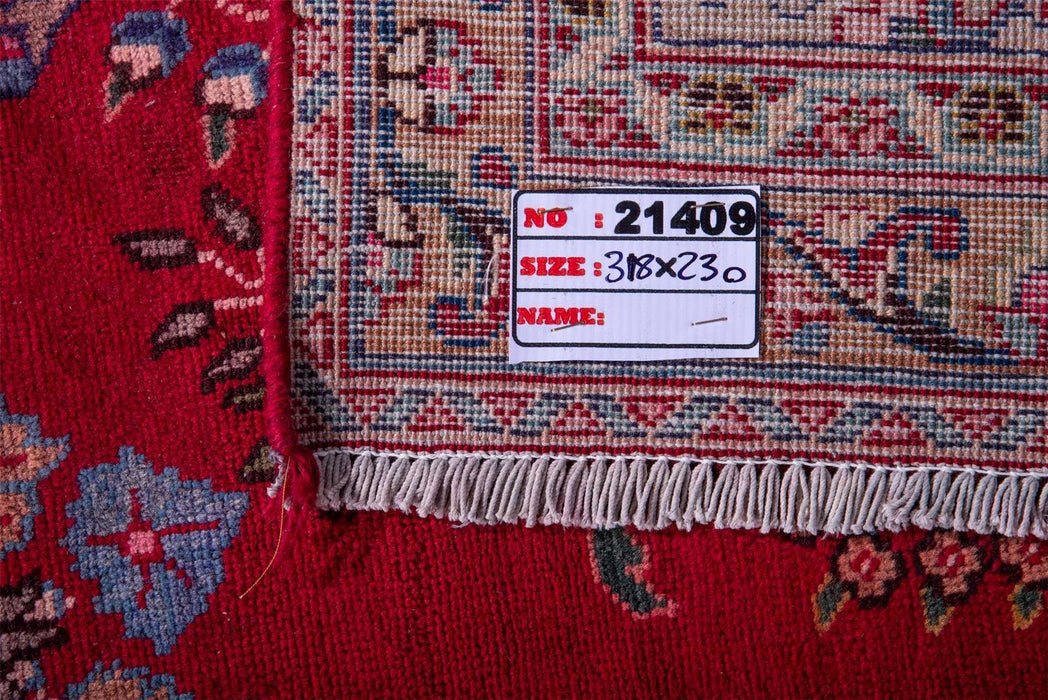 Traditional Vintage Handmade Rug 318X230 CM The Rugs Outlet 