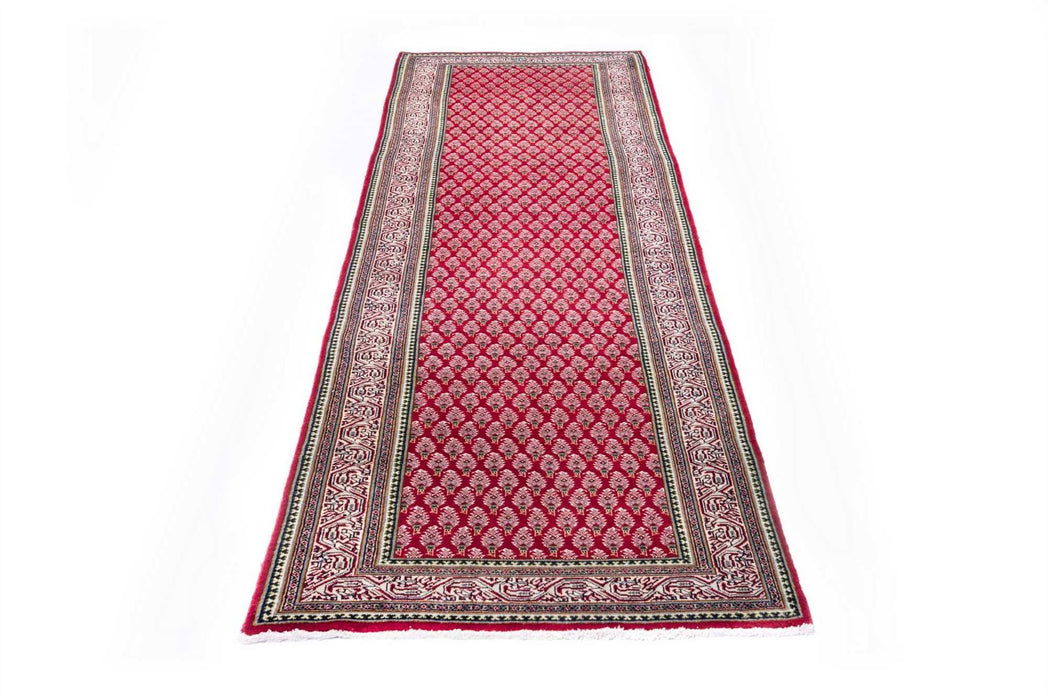 Traditional Vintage Handmade Rug 383X100 CM The Rugs Outlet 