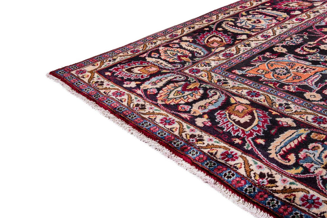 Traditional Vintage Handmade Rug 373X293 CM The Rugs Outlet 