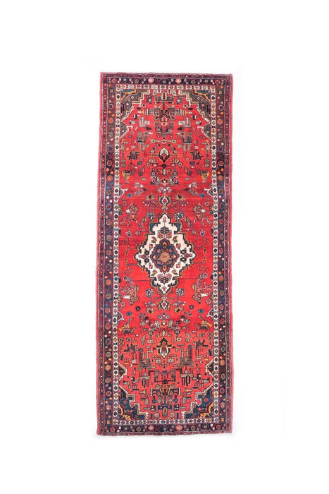 Traditional Vintage Handmade Rug 298X110 CM The Rugs Outlet 