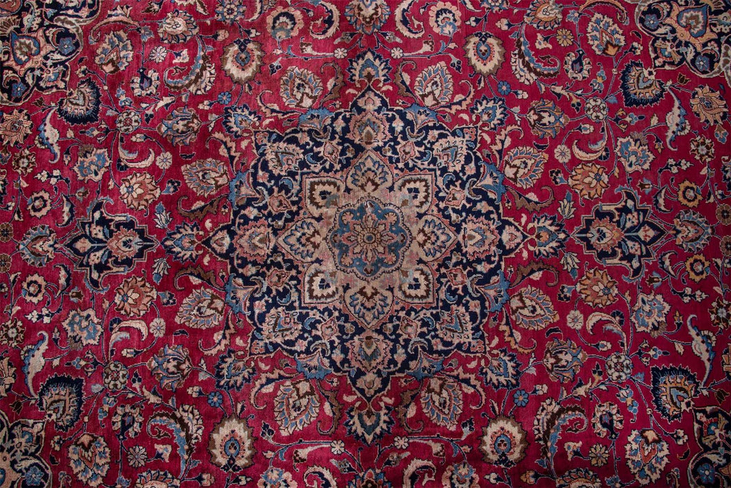 Traditional Vintage Handmade Rug 322X300 CM The Rugs Outlet 