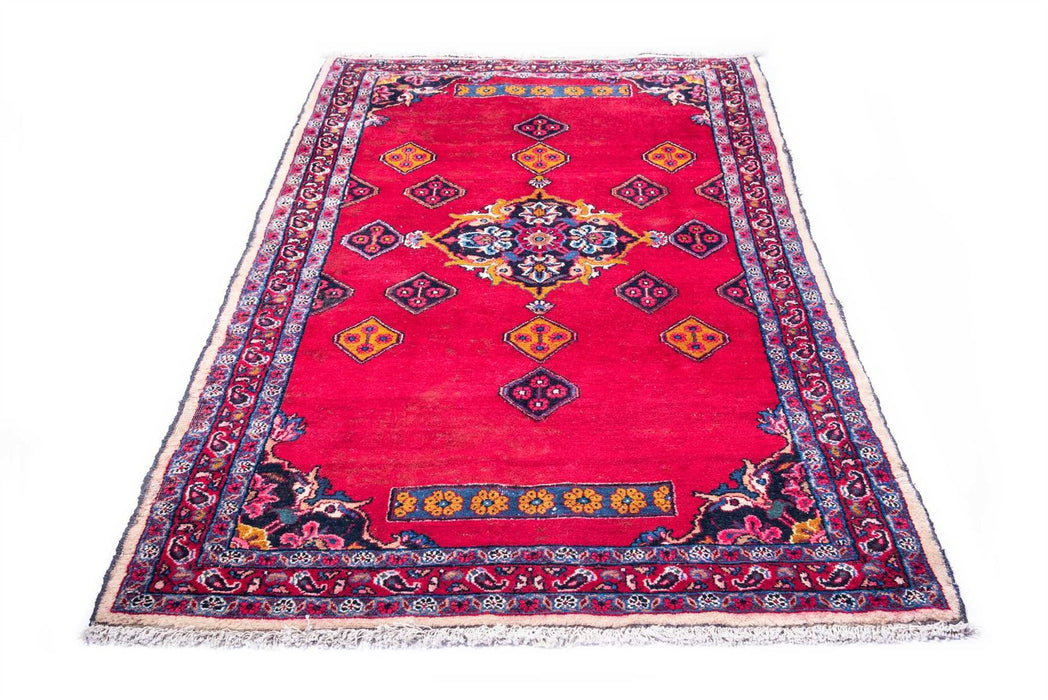 Traditional Vintage Handmade Rug 234X114 CM The Rugs Outlet 