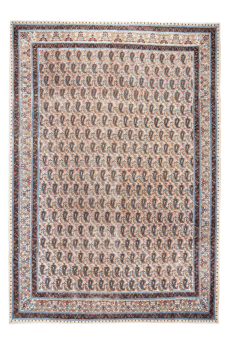 Traditional Vintage Handmade Rug 363X260 CM The Rugs Outlet 