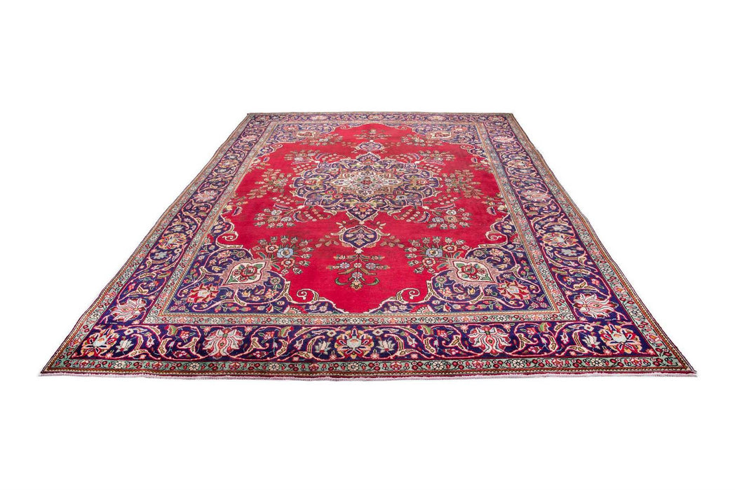 Traditional Vintage Handmade Rug 395X287 CM The Rugs Outlet 