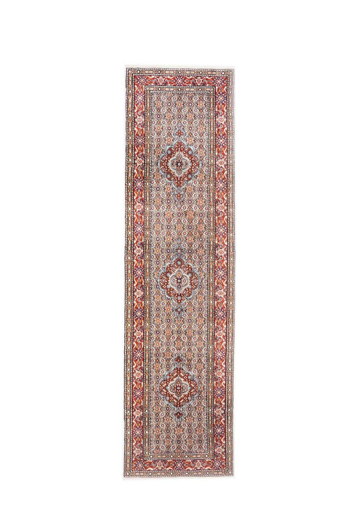 Traditional Vintage Handmade Rug 292X77 CM The Rugs Outlet 