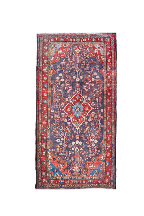 Traditional Vintage Handmade Rug 327X134 CM The Rugs Outlet 