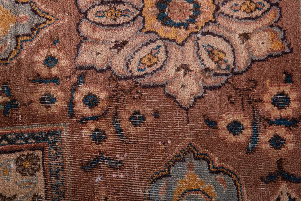 Traditional Vintage Handmade Rug 348X257 CM The Rugs Outlet 