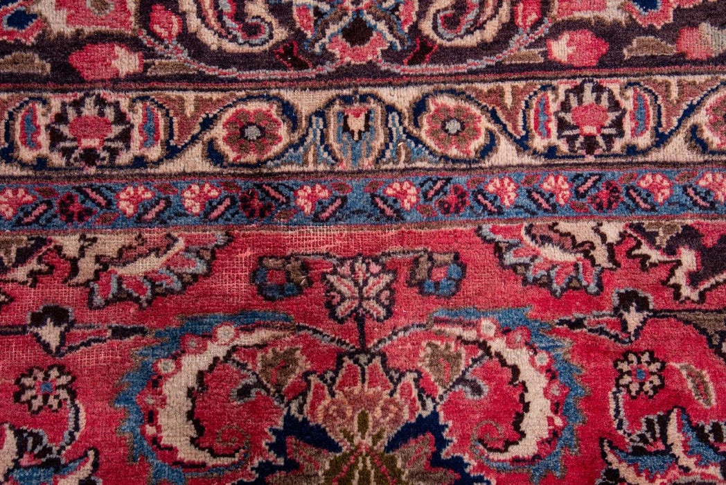 Traditional Vintage Handmade Rug 370X310 CM The Rugs Outlet 