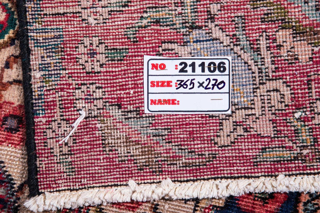 Traditional Vintage Handmade Rug 365X270 CM The Rugs Outlet 