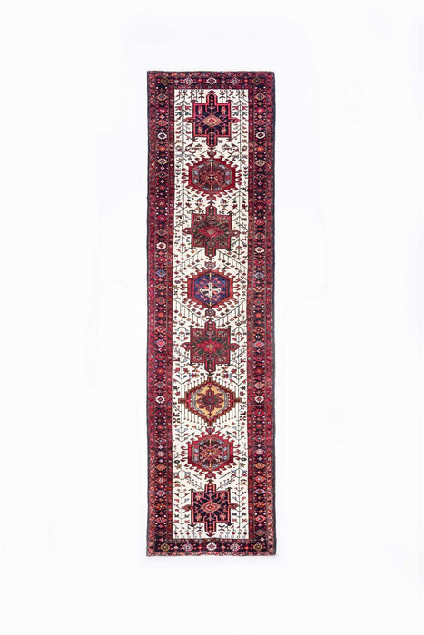 Traditional Vintage Handmade Rug 360X98 CM The Rugs Outlet 