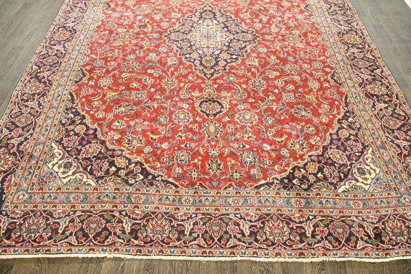 Traditional Vintage Handmade Rug 270x353cm The Rugs Outlet 