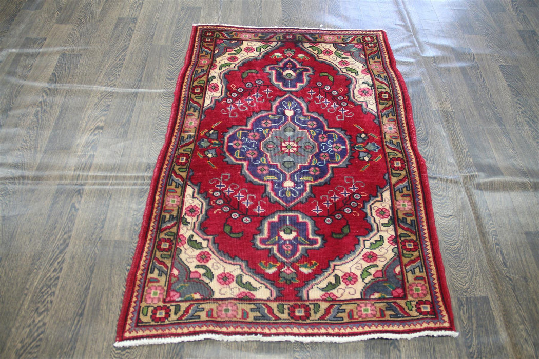 ANTIQUE TRADITIONAL PERSIAN Wool 2 X 5 HANDMADE RUGS ORIENTAL RUG CARPET The Rugs Outlet 