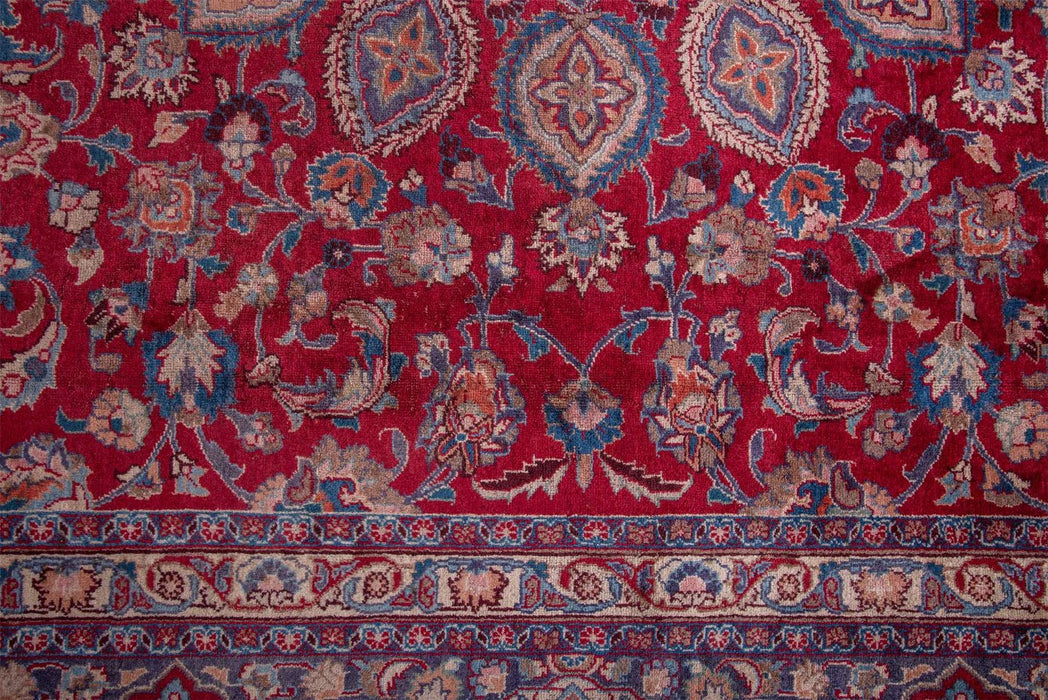 Traditional Vintage Handmade Rug 382X291 CM The Rugs Outlet 