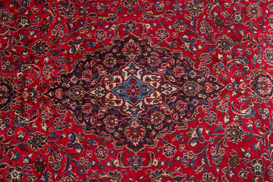 Traditional Vintage Handmade Rug 388X297 CM The Rugs Outlet 