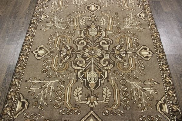 Traditional Vintage Handmade Rug 248x138 cm The Rugs Outlet 