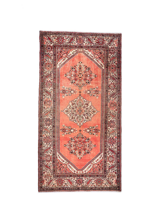 Traditional Vintage Handmade Rug 308X133 CM The Rugs Outlet 