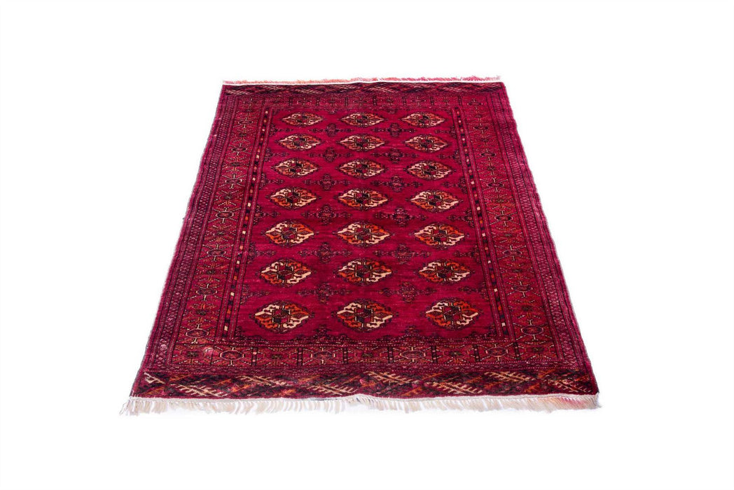 Traditional Vintage Handmade Rug 143X115 CM The Rugs Outlet 