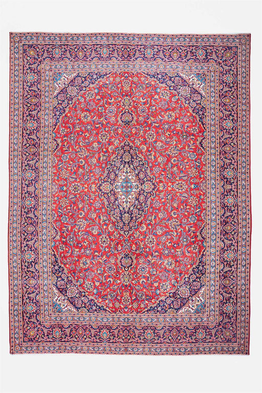 Traditional Vintage Handmade Rug 384X282 CM The Rugs Outlet 