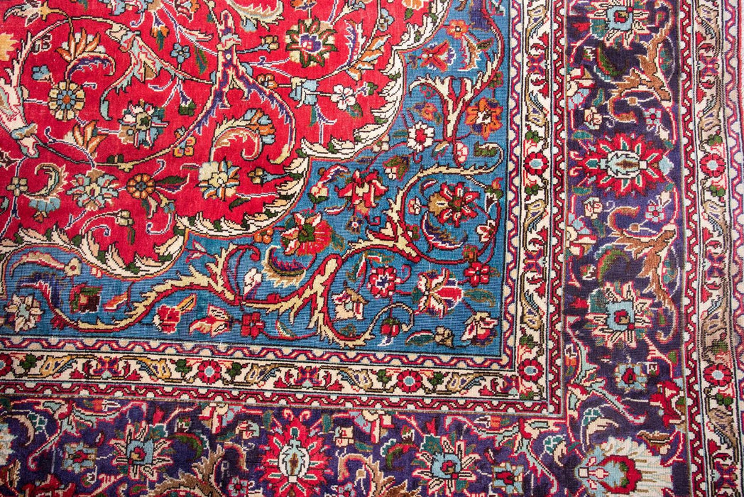 Traditional Vintage Handmade Rug 400X303 CM The Rugs Outlet 