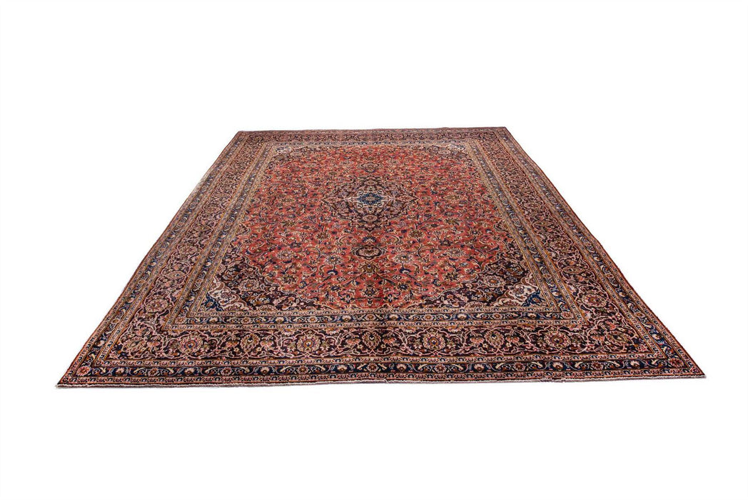 Traditional Vintage Handmade Rug 388X290 CM The Rugs Outlet 