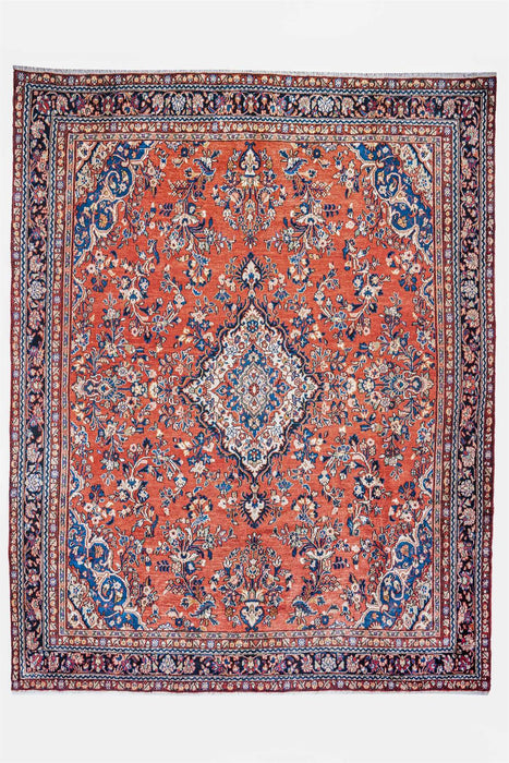 Traditional Vintage Handmade Rug 390X307 CM The Rugs Outlet 